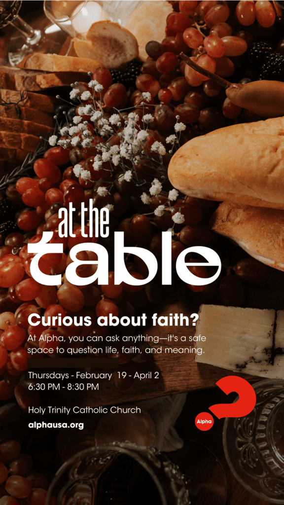 ALPHA at Holy Trinity